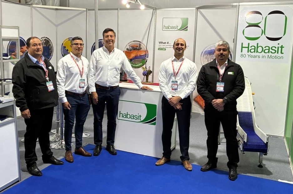 Habasit team at AquaSur in Chile